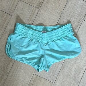 Xhilaration Aqua Athletic Short Shorts